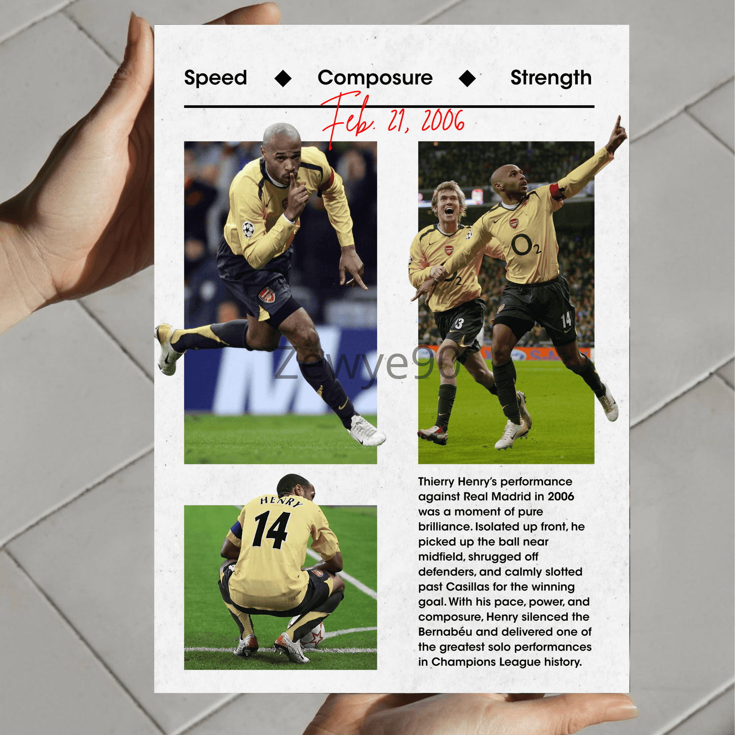 Thierry Henry vs. Real Madrid 2006.