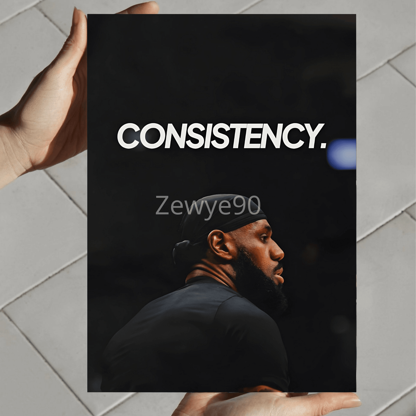 Lebron James: Consistency.