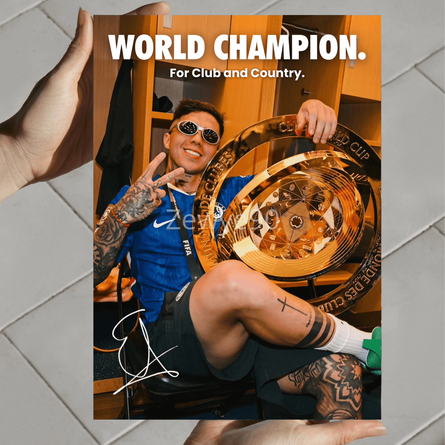 Enzo Fernández: World Champion.