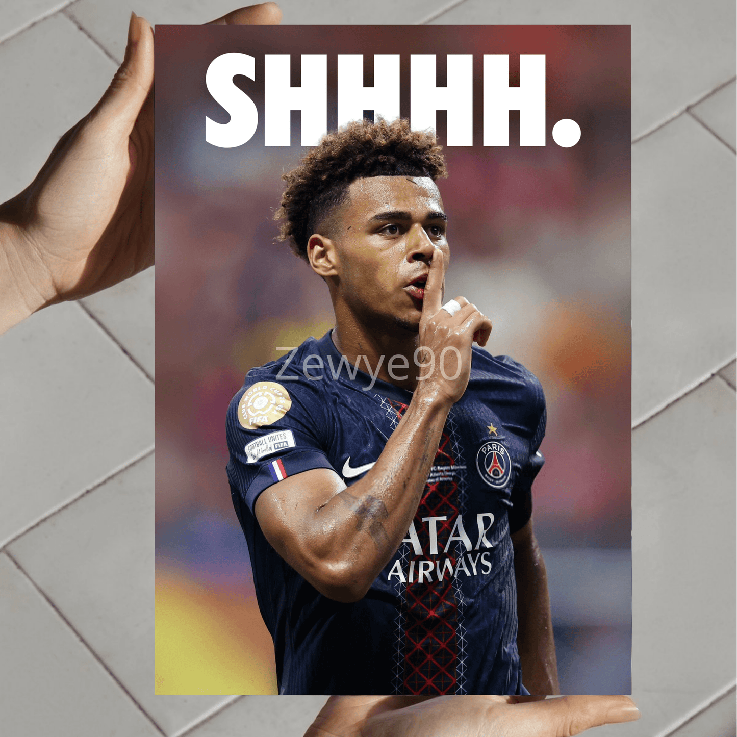 Désiré Doué: Shhhh.