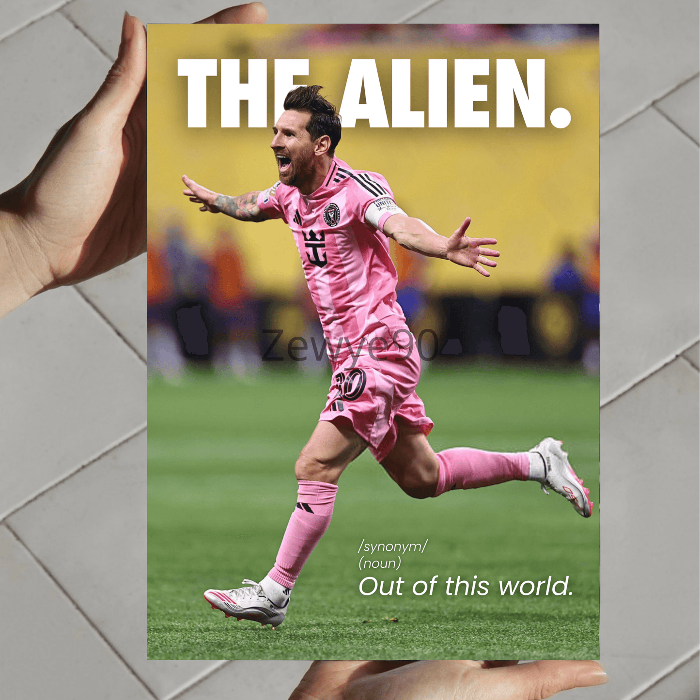 Lionel Messi: The Alien.