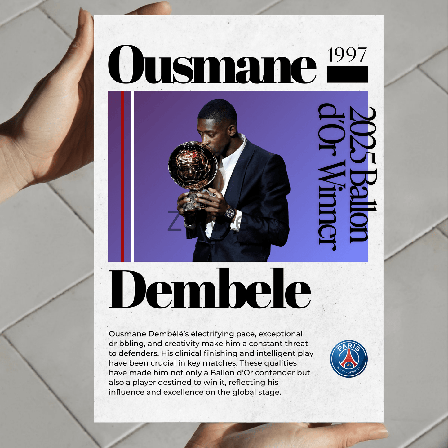 Ousmane Dembélé: Ballon d'Or Winner.