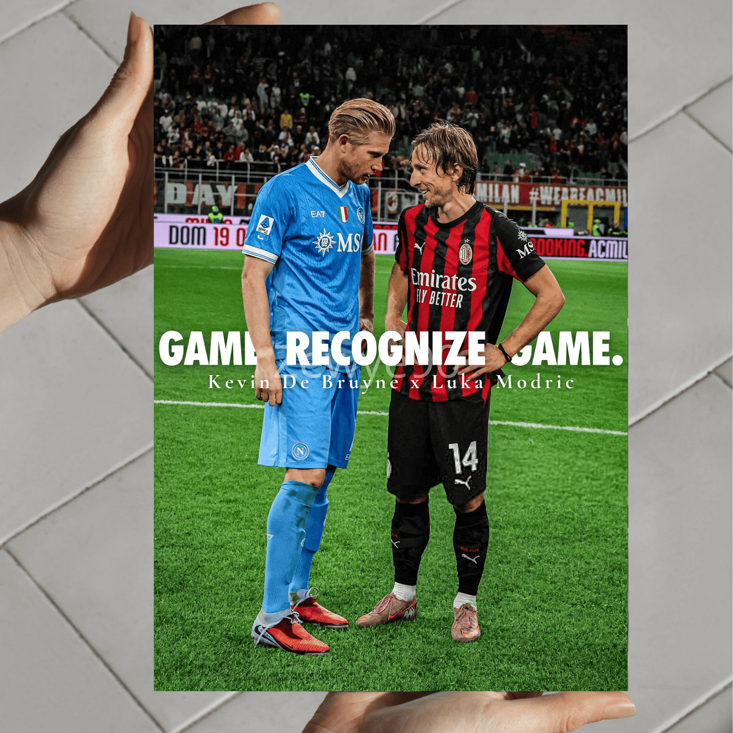 De Bruyne & Modrić: Game Recognize Game.