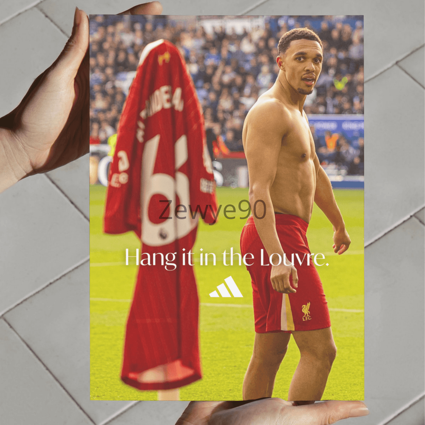 Alexander-Arnold: Hang it in the Louvre.