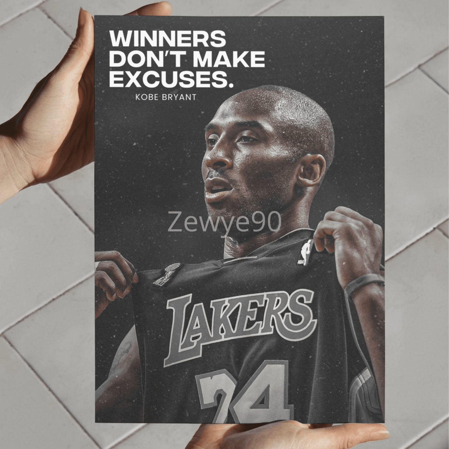 Kobe Bryant: Winners Don't Make Excuses.
