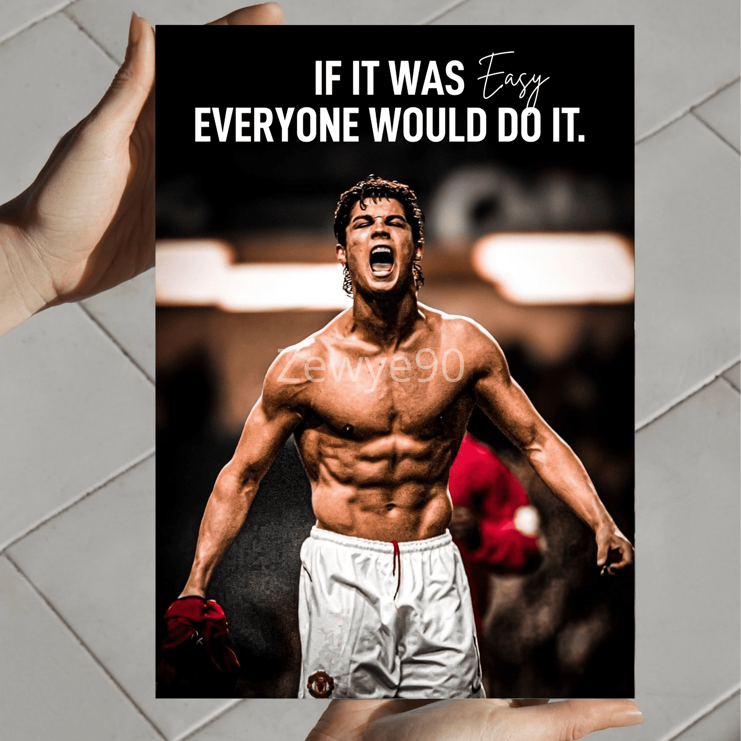 Cristiano Ronaldo: Not Easy.