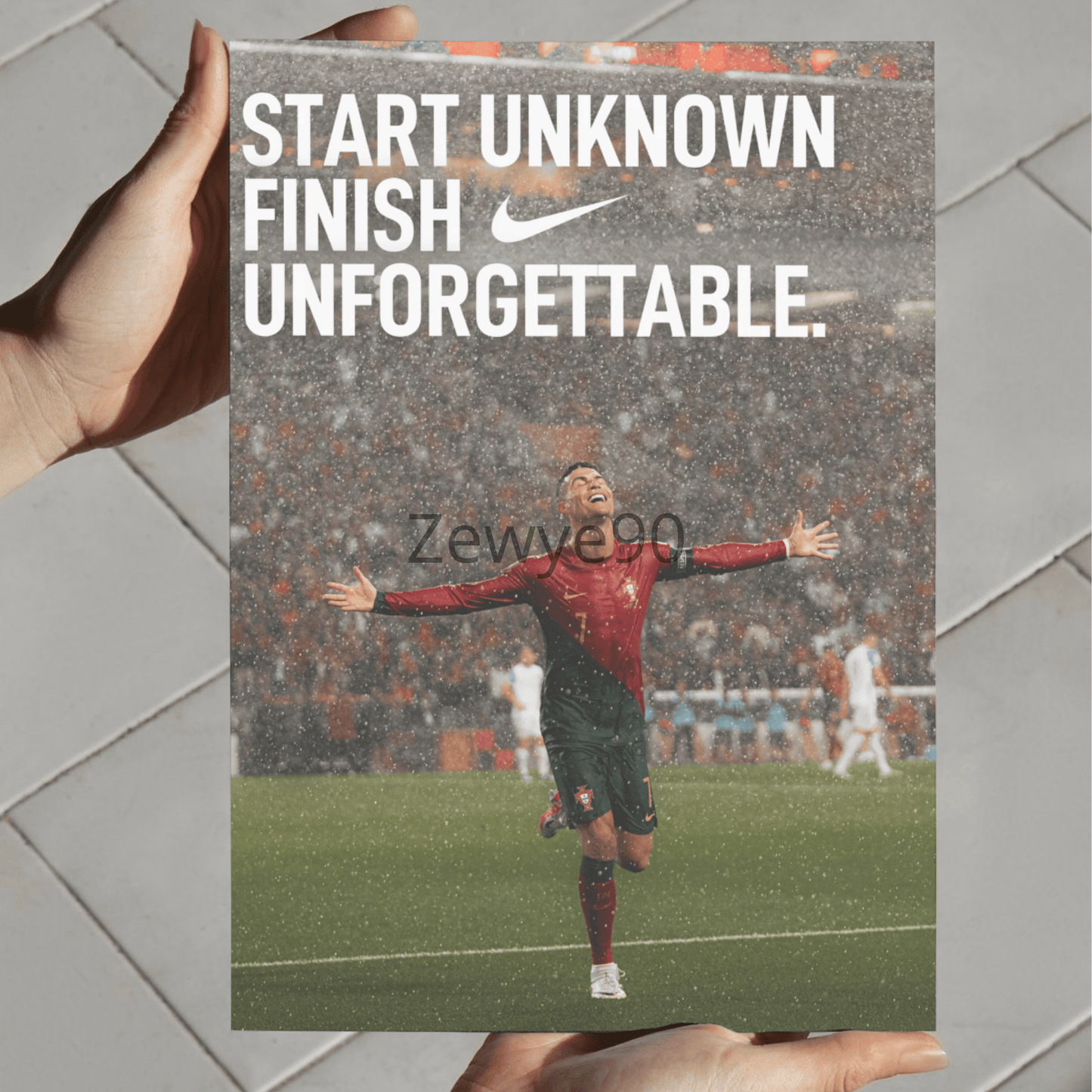 Cristiano Ronaldo: Start Unknown Finish Unforgettable.