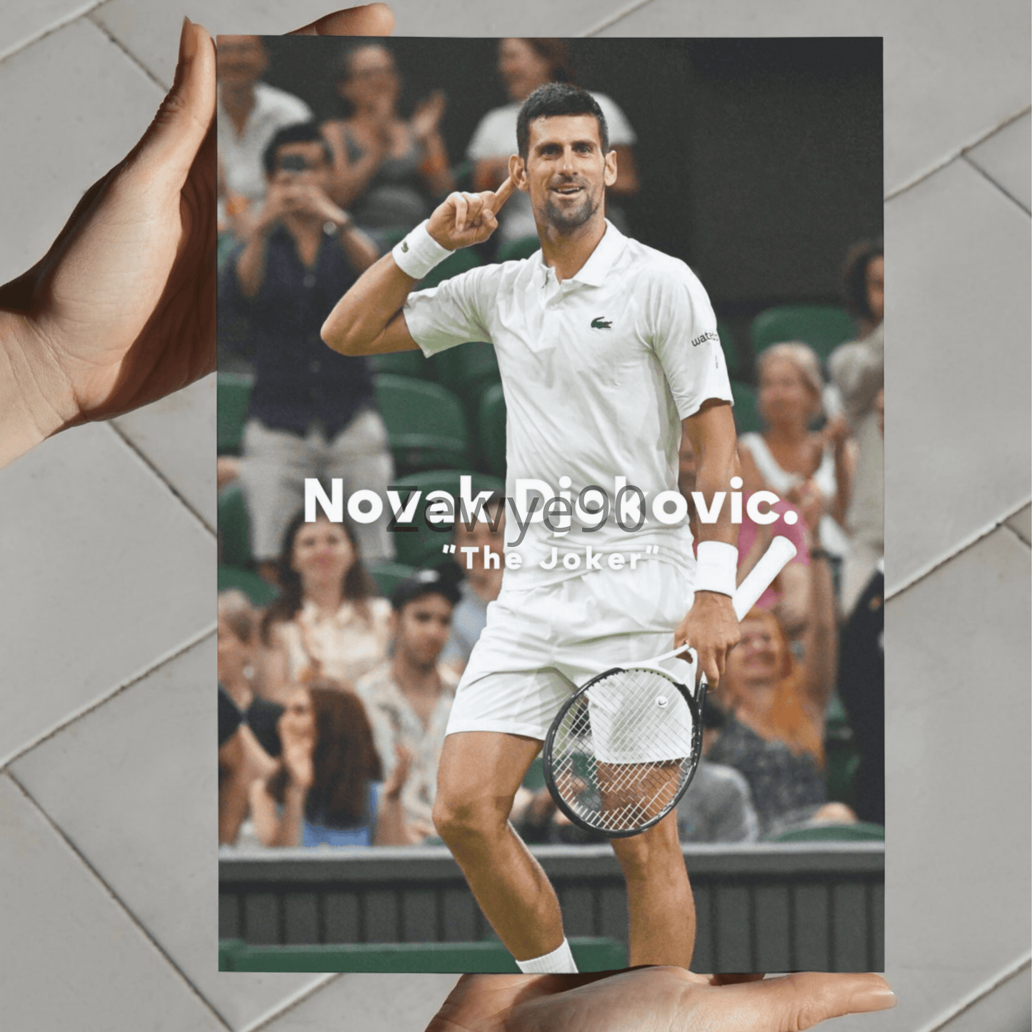 Novak Djokovic: The Joker.