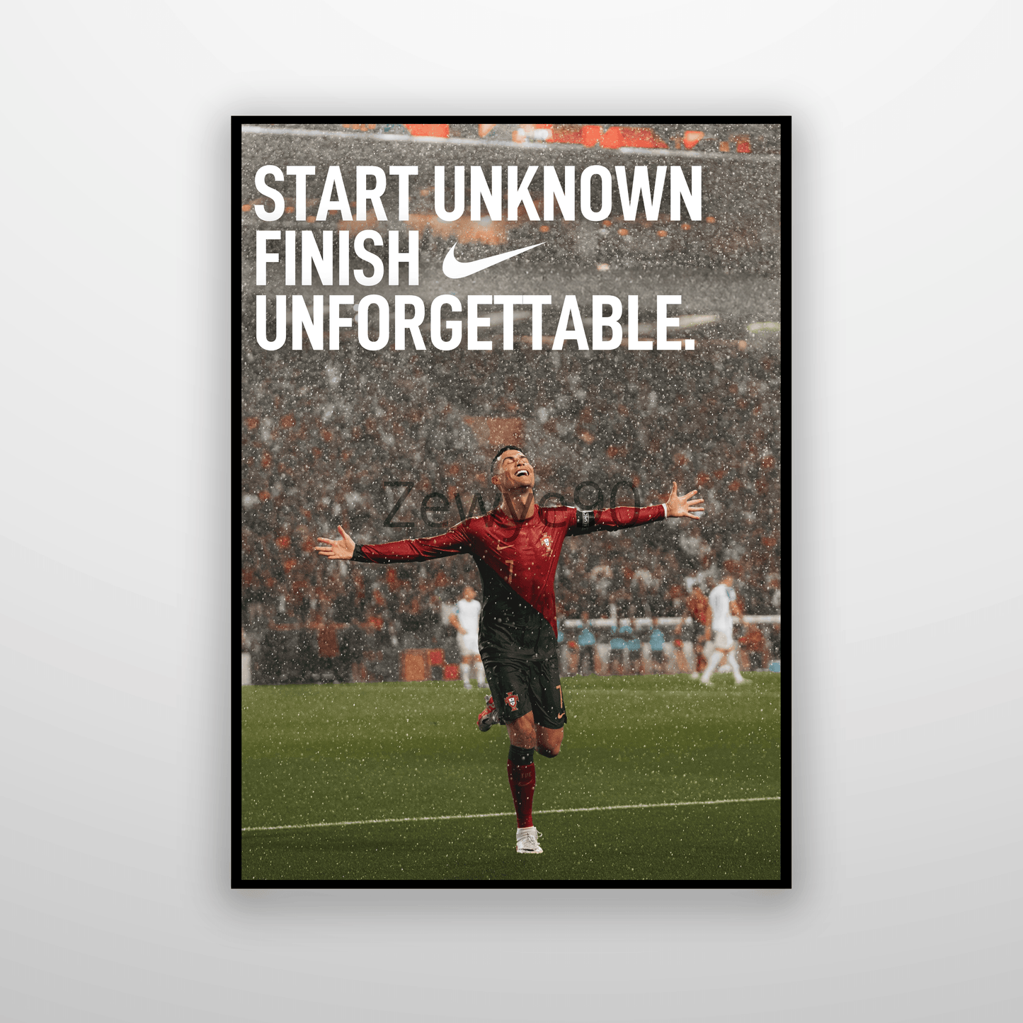 Cristiano Ronaldo: Start Unknown Finish Unforgettable.