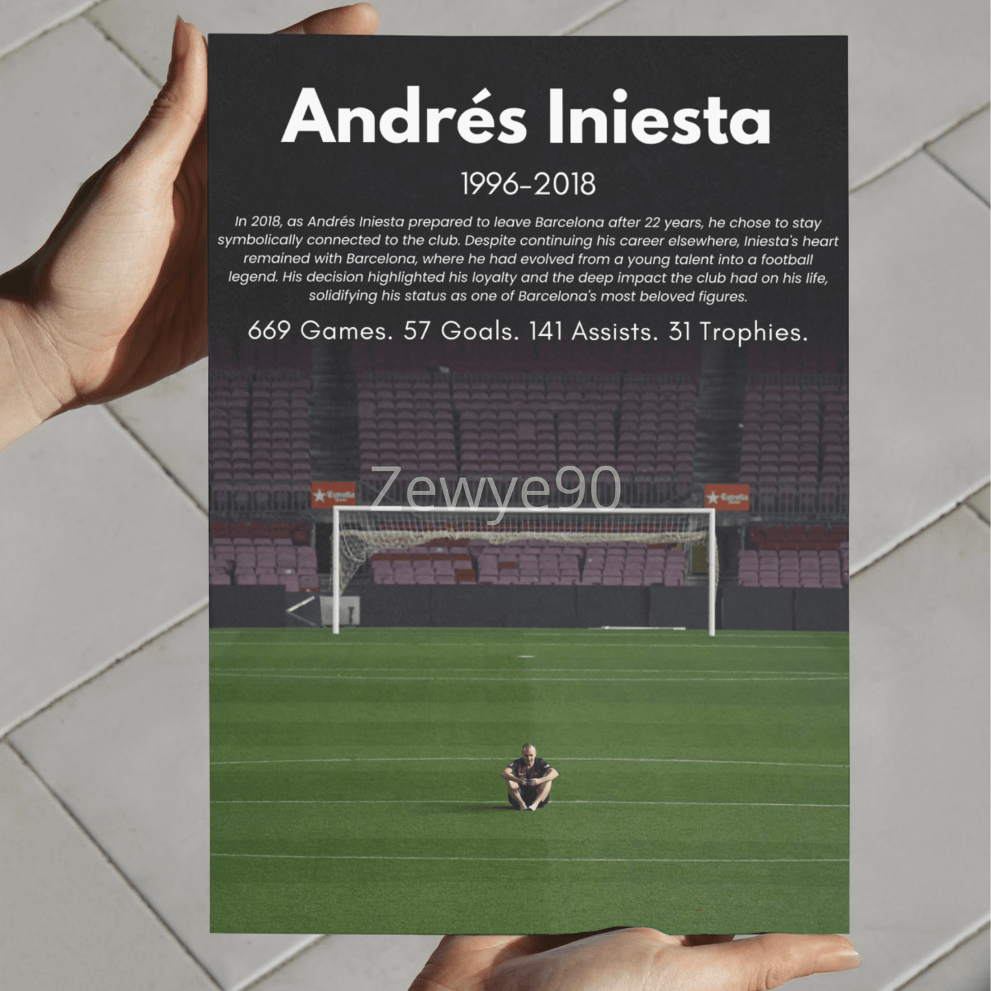 Andrés Iniesta: Camp Nou