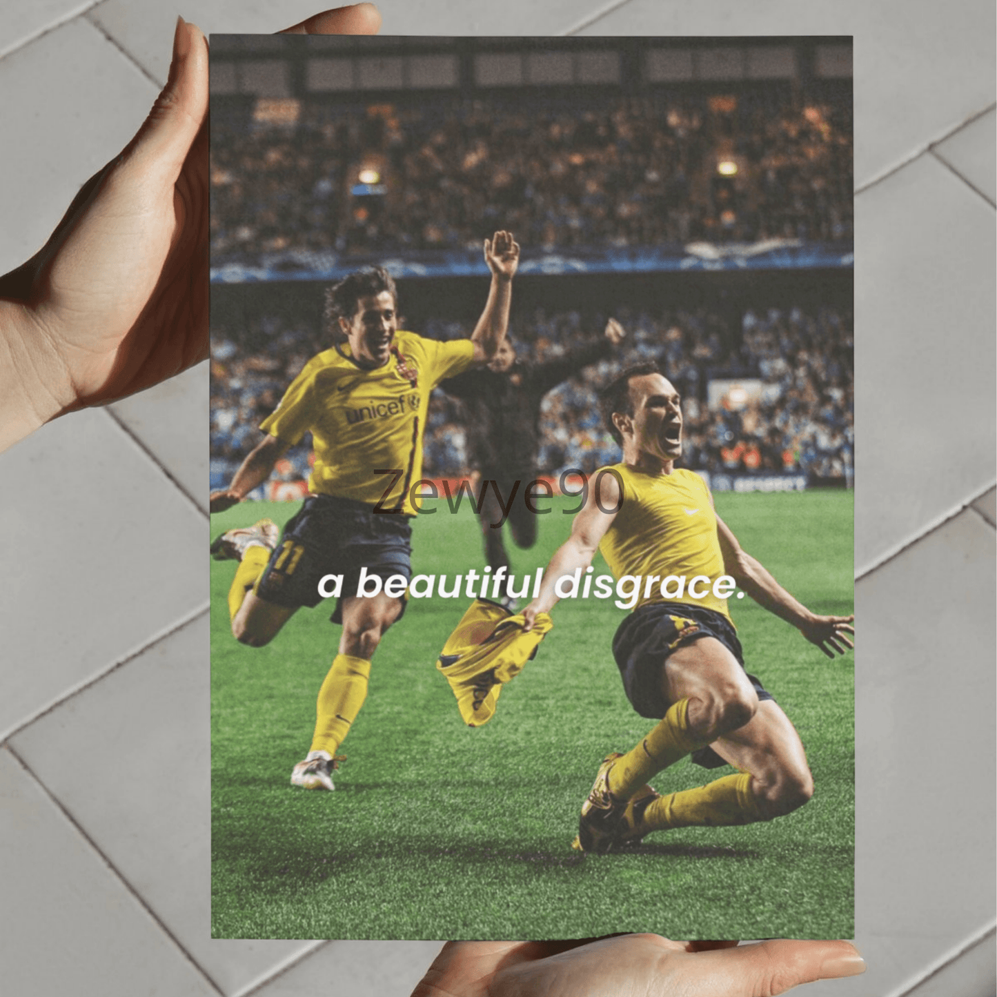 Andrés Iniesta: A Beautiful Disgrace.