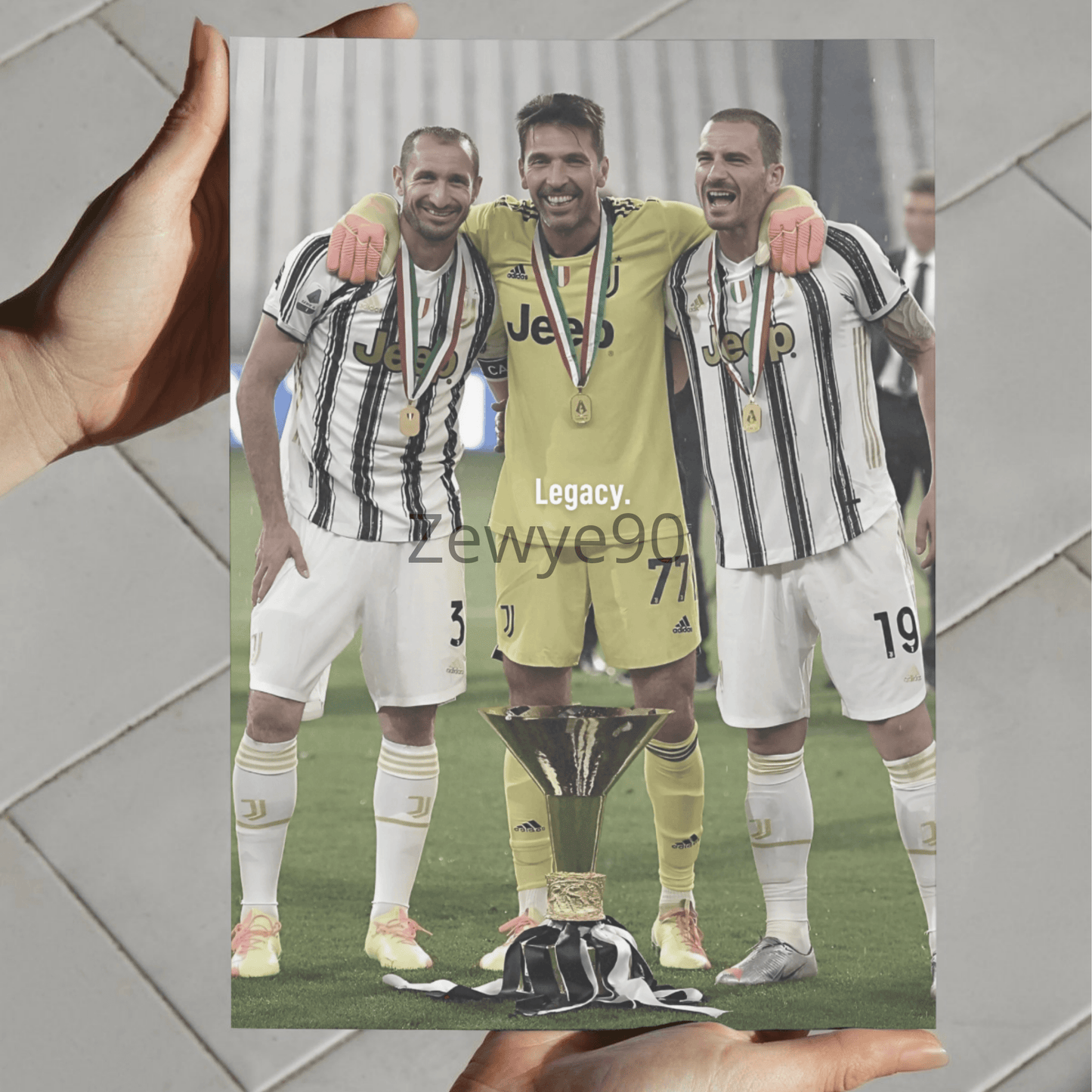 Chiellini, Buffon, Bonucci: Legacy.