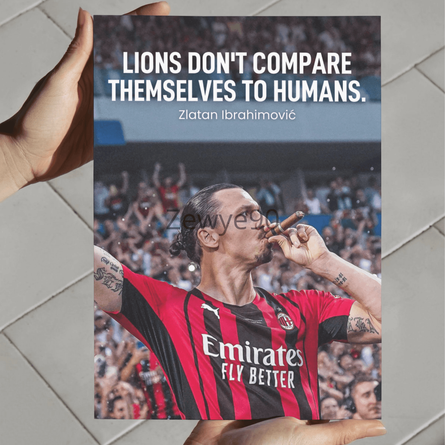 Zlatan Ibrahimović: Lions.