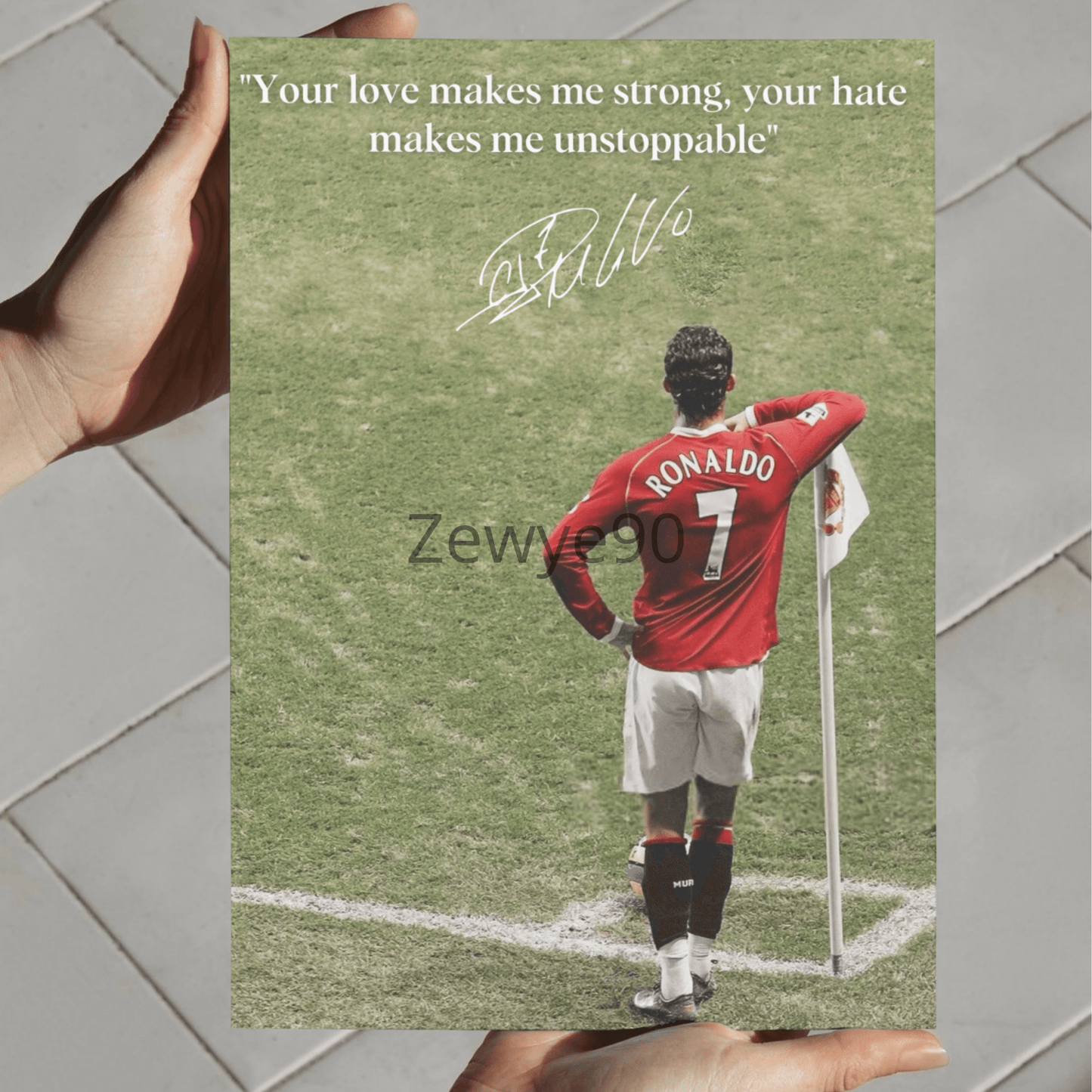 Cristiano Ronaldo: Your Hate Makes Me Unstoppable.