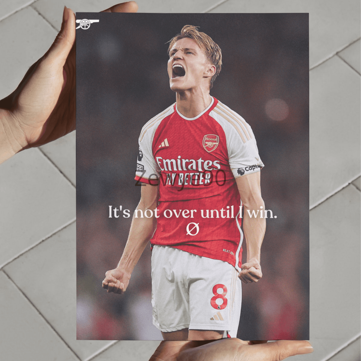 Ødegaard: It's Not Over Until I Win.