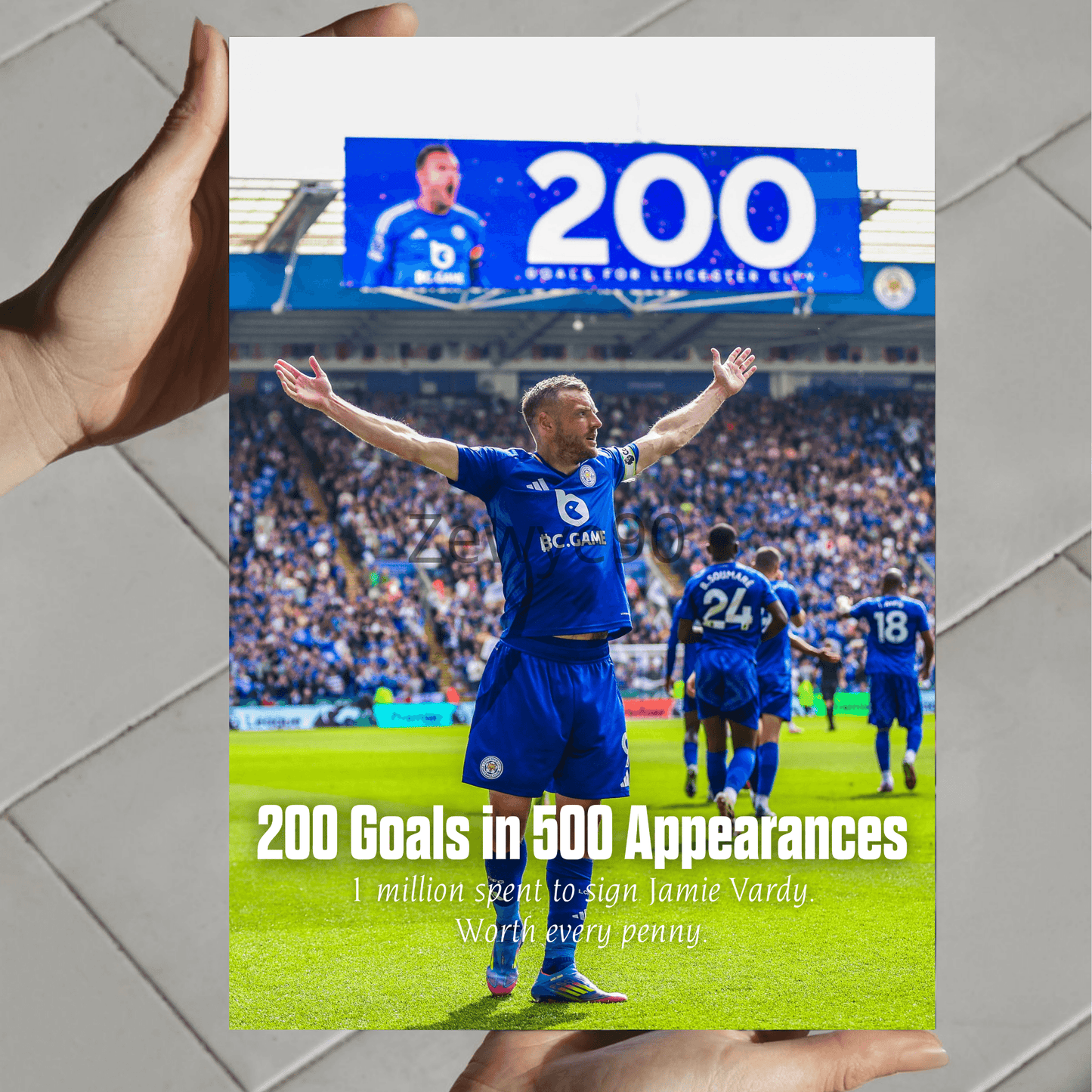Jamie Vardy: 200