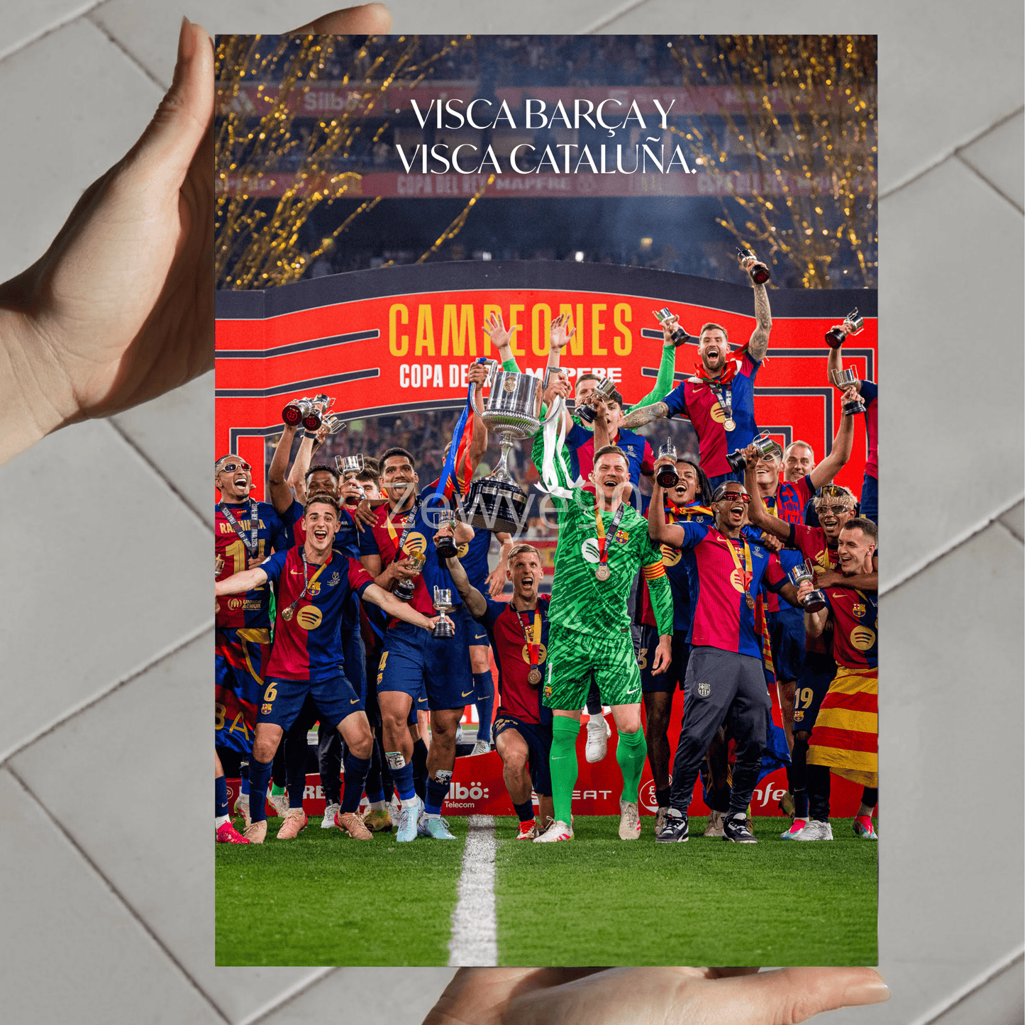 Barcelona: Copa Del Rey Winner 2025