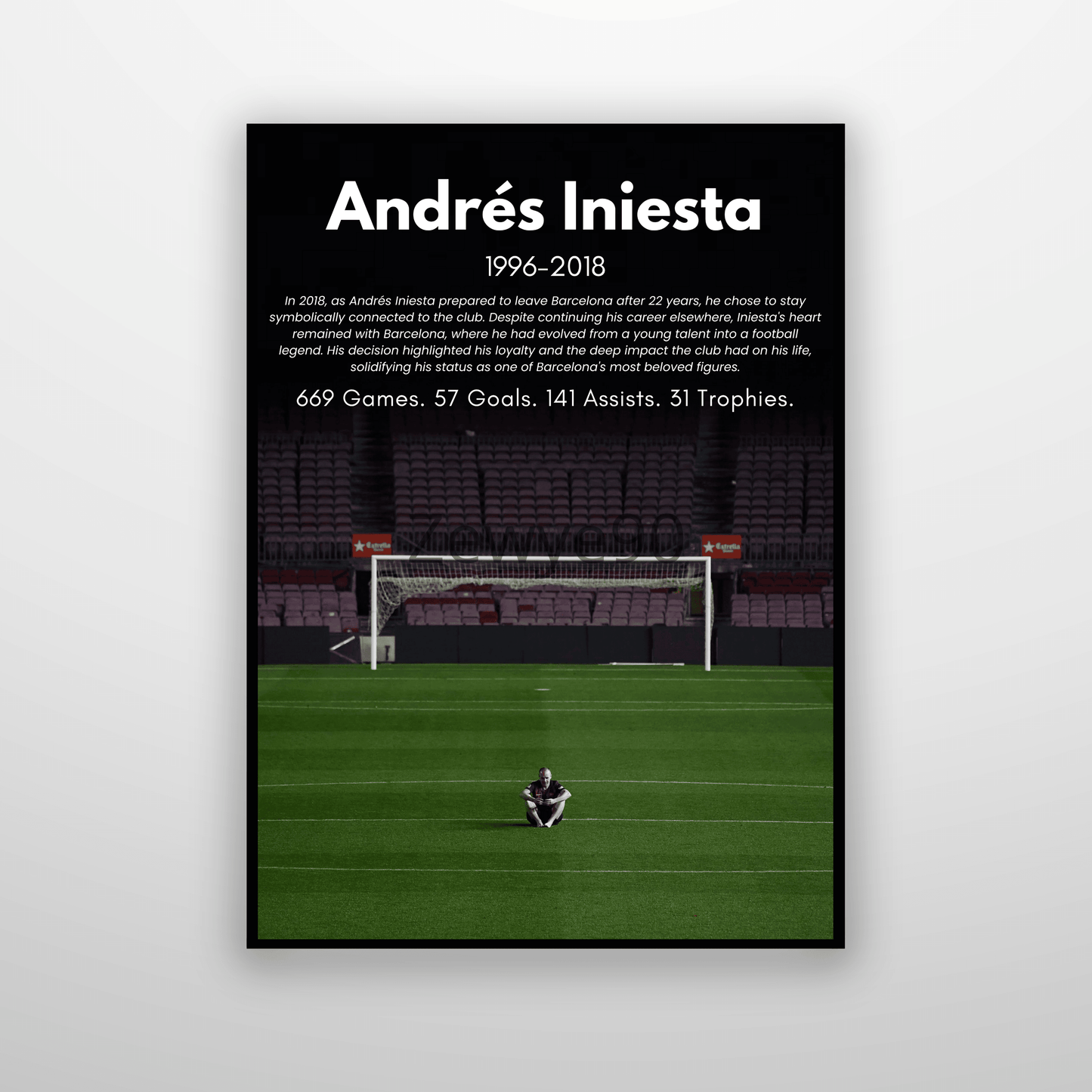 Andrés Iniesta: Camp Nou