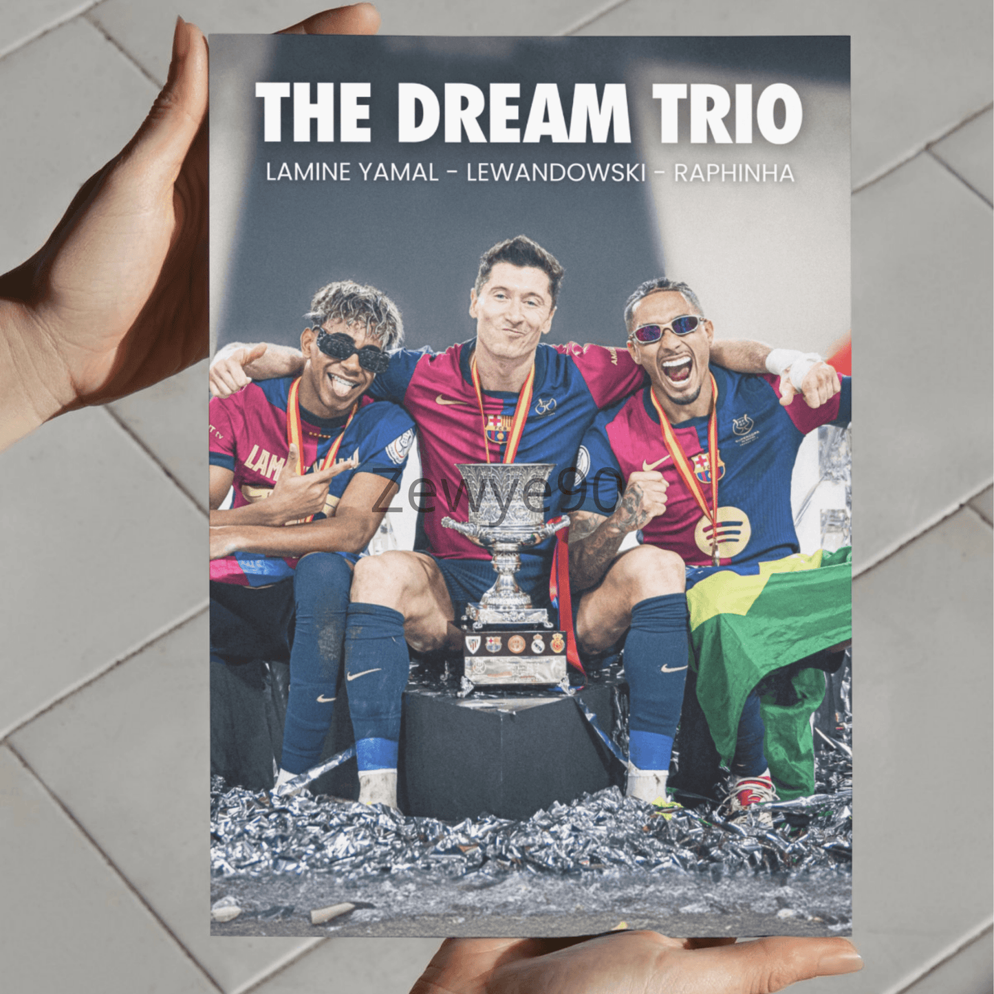 The Dream Trio: Yamal, Lewandowski, Raphinha.