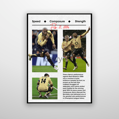 Thierry Henry vs. Real Madrid 2006.