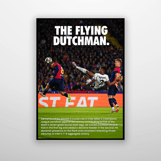 Denzel Dumfries: The Flying Dutchman.