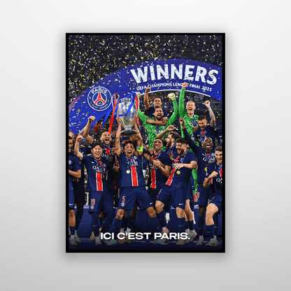 Paris Saint-Germain: UCL Winners 2025.
