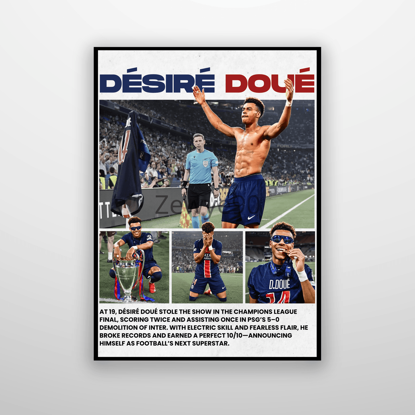 Désiré Doué: UCL Final MVP.