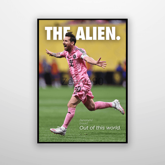 Lionel Messi: The Alien.