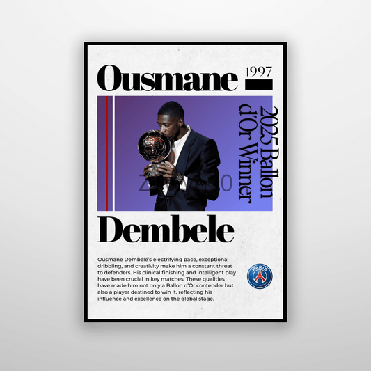 Ousmane Dembélé: Ballon d'Or Winner.