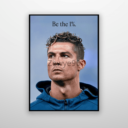 Cristiano Ronaldo: Be the 1%.