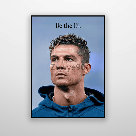 Cristiano Ronaldo: Be the 1%.