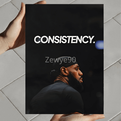Lebron James: Consistency.