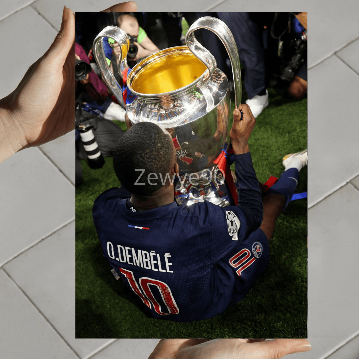 Ousmane Dembélé: UCL Winner.