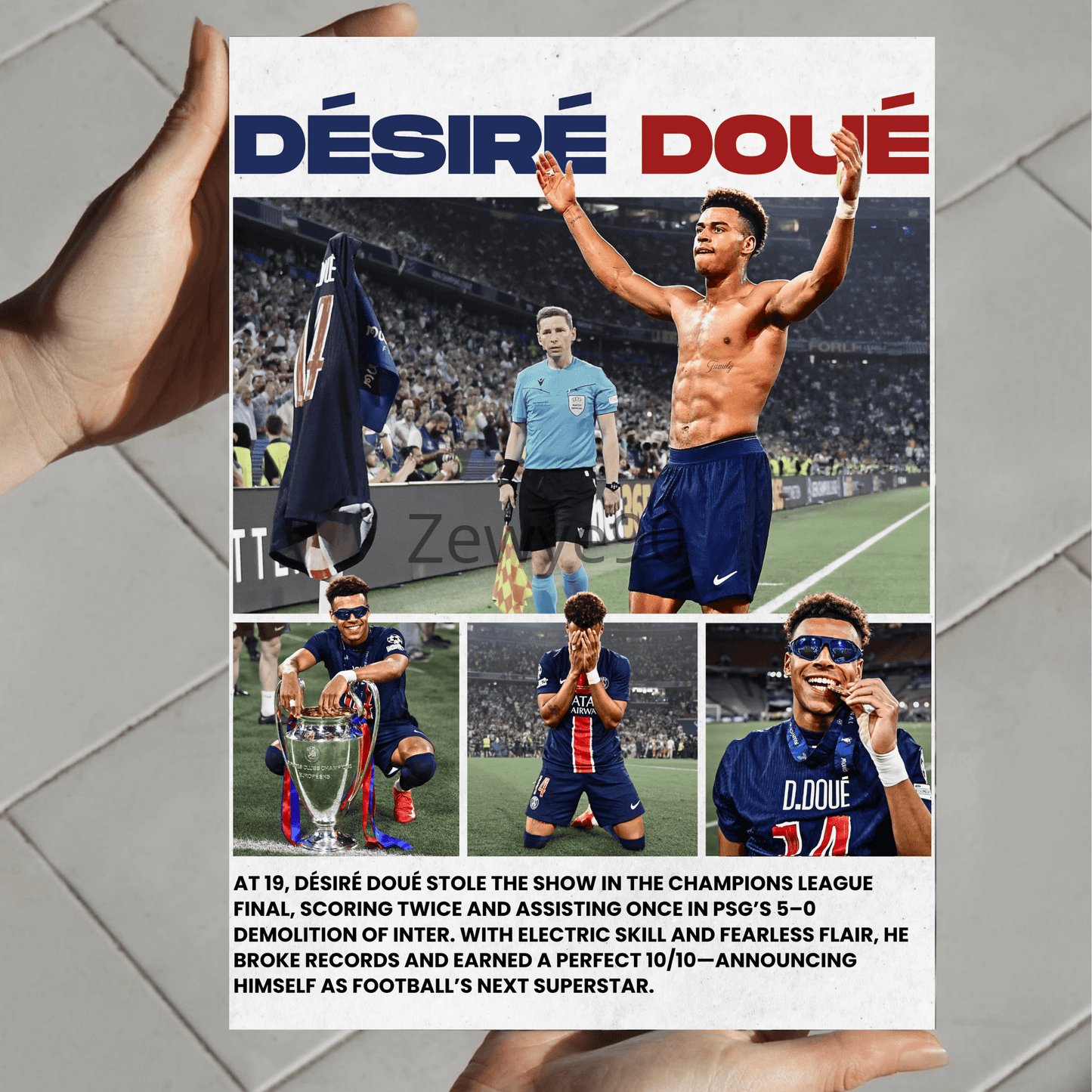 Désiré Doué: UCL Final MVP.