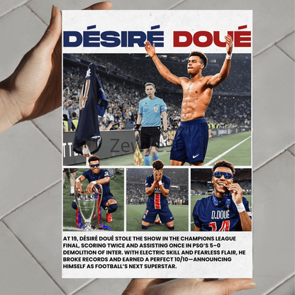 Désiré Doué: UCL Final MVP.