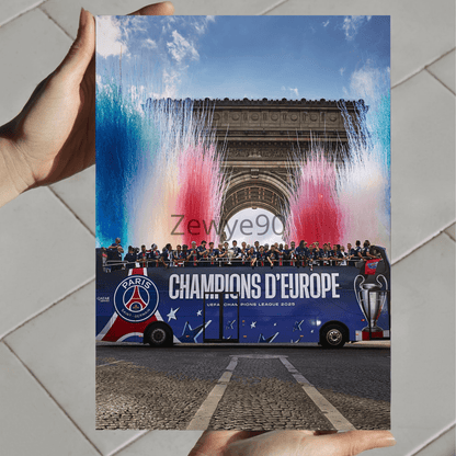 PSG: Champions D'Europe
