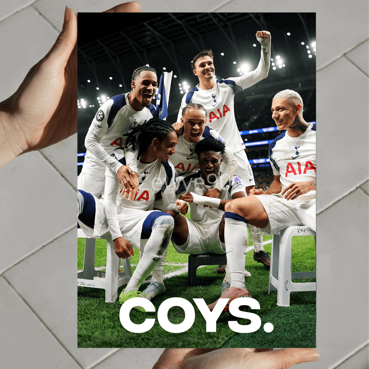 Tottenham Hotspur: COYS.