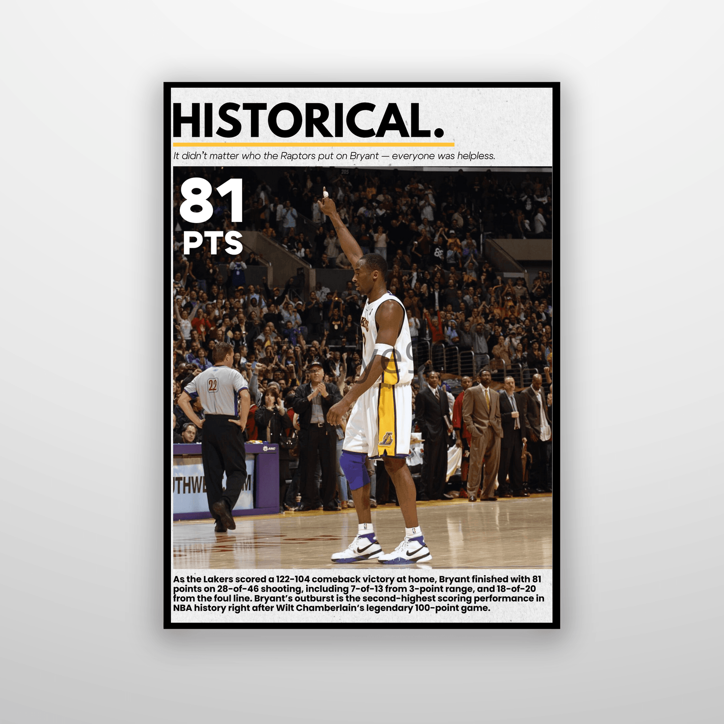 Kobe Bryant: 81 Points