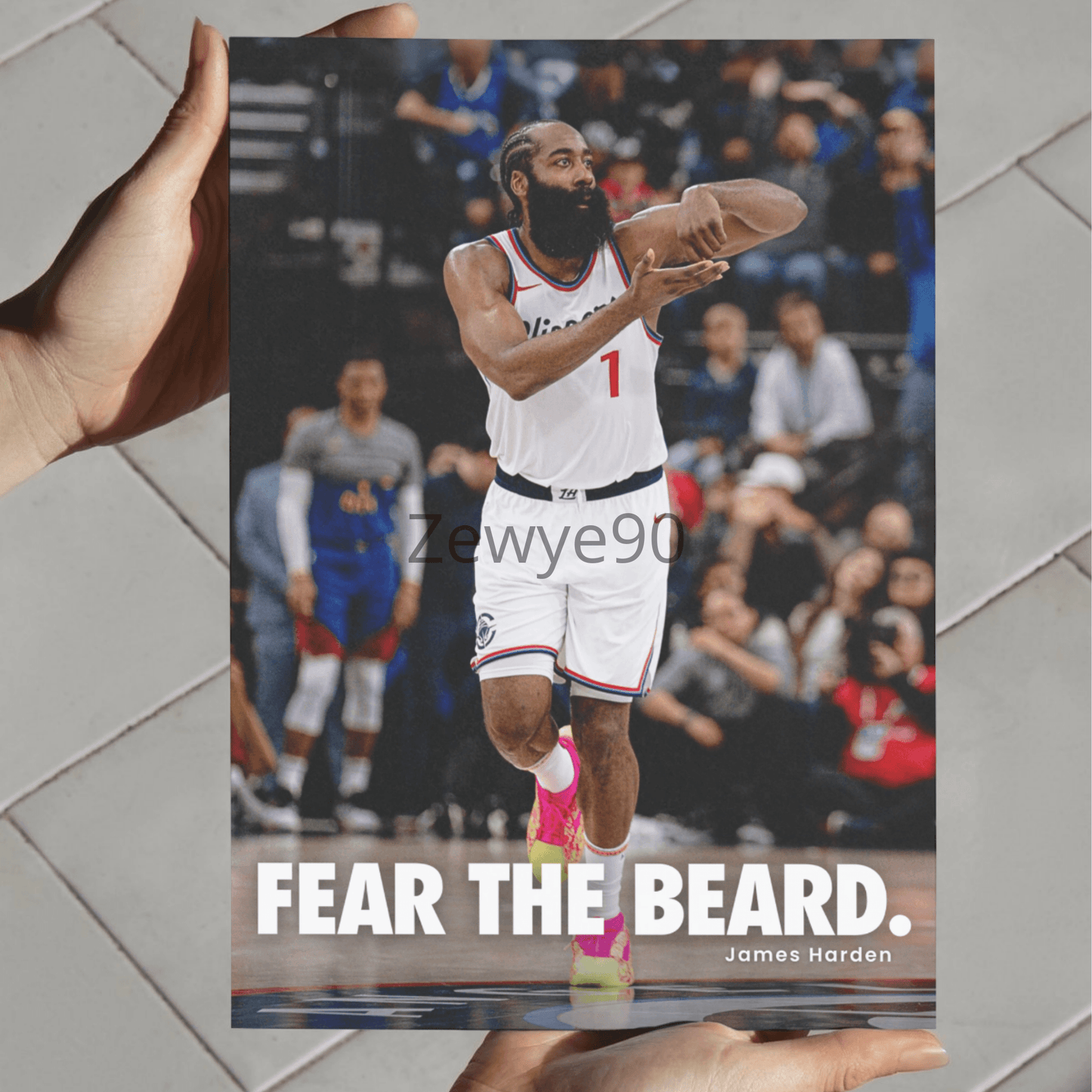 James Harden: Fear The Beard.