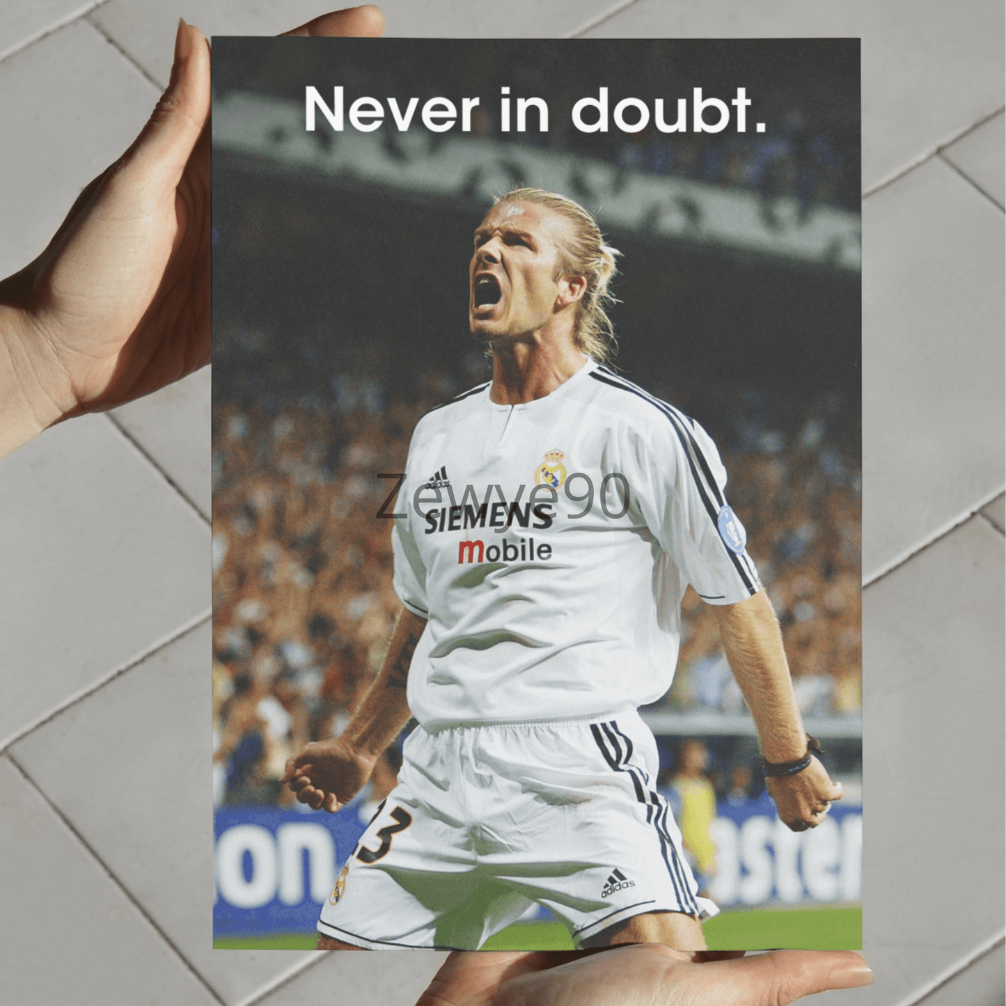 David Beckham: Never in doubt