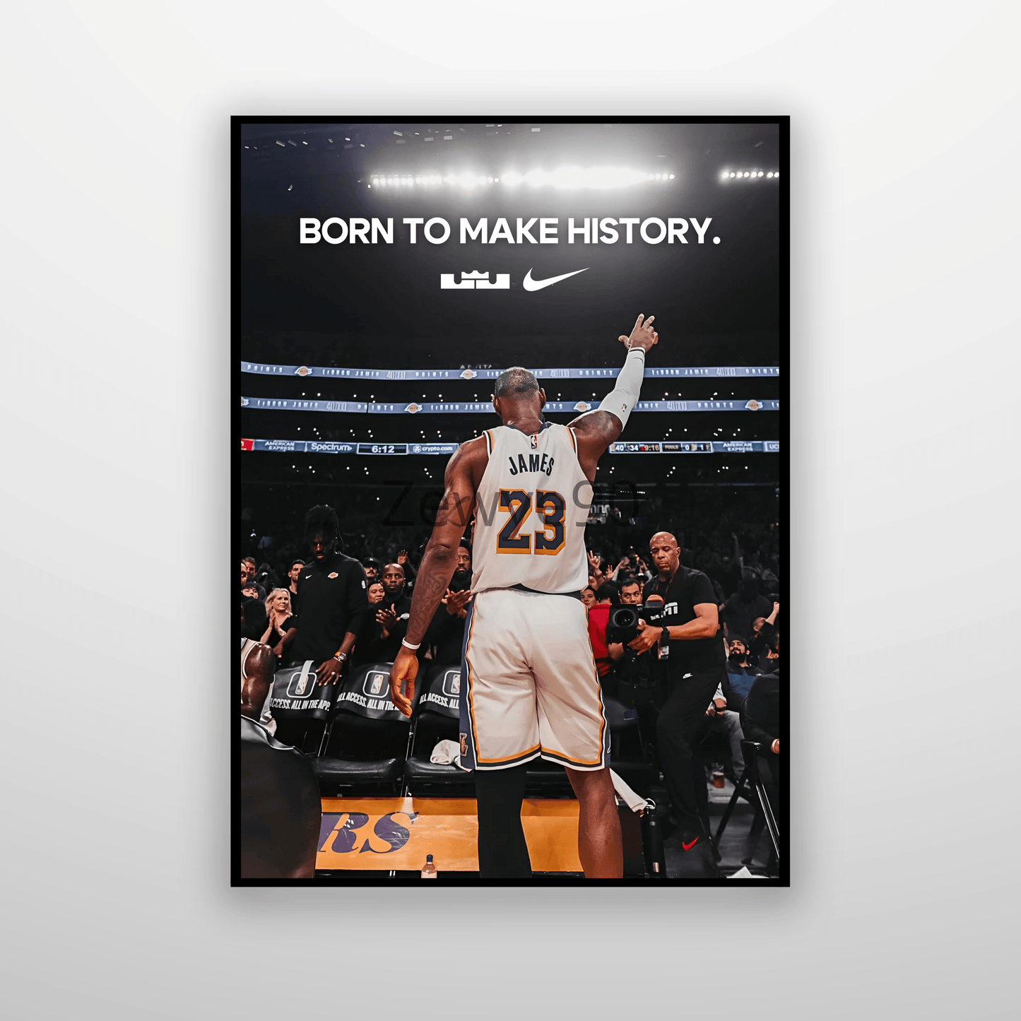 Lebron James: Born to Make History.