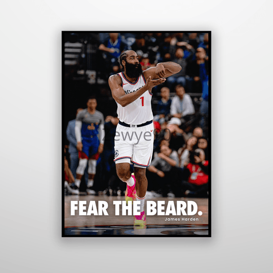 James Harden: Fear The Beard.