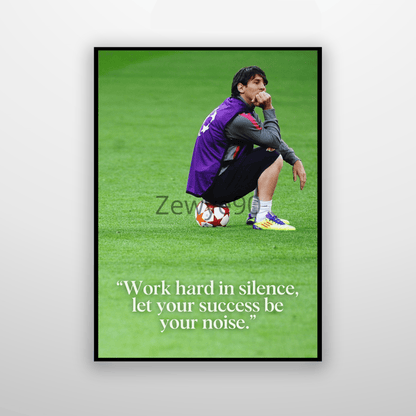 Lionel Messi: Work in Silence