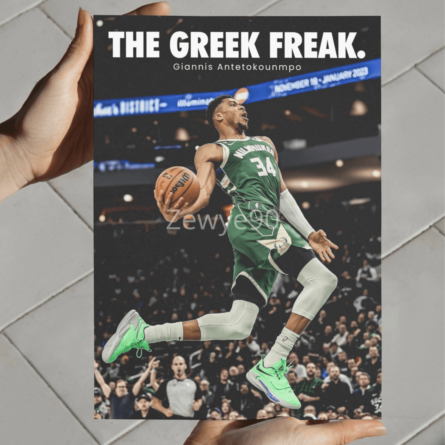 Giannis Antetokounmpo: The Greek Freak.