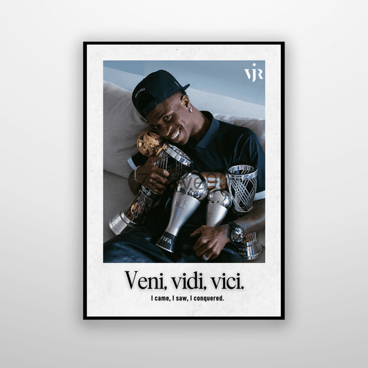 Vinicius Júnior: Veni, Vidi, Vici.