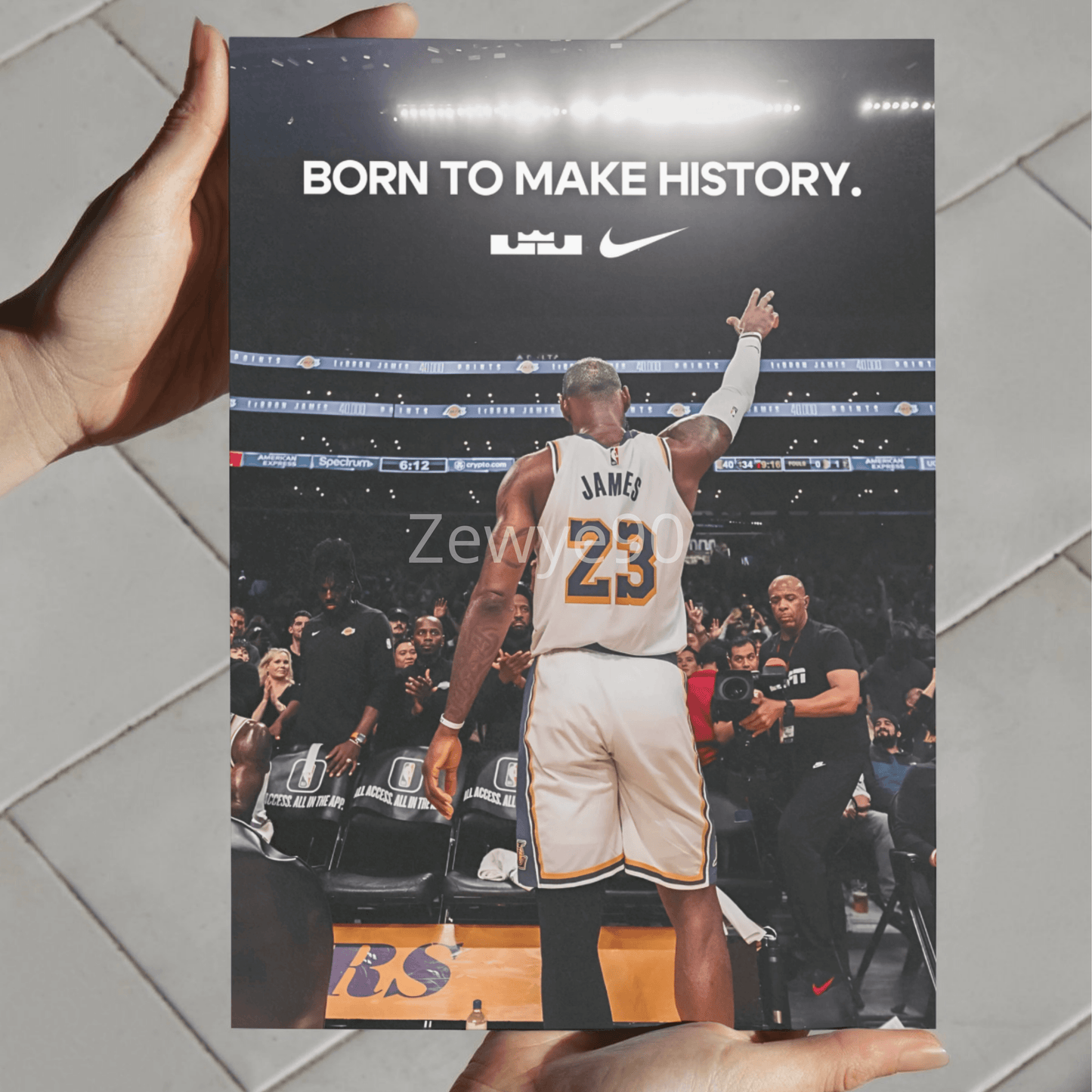 Lebron James: Born to Make History.