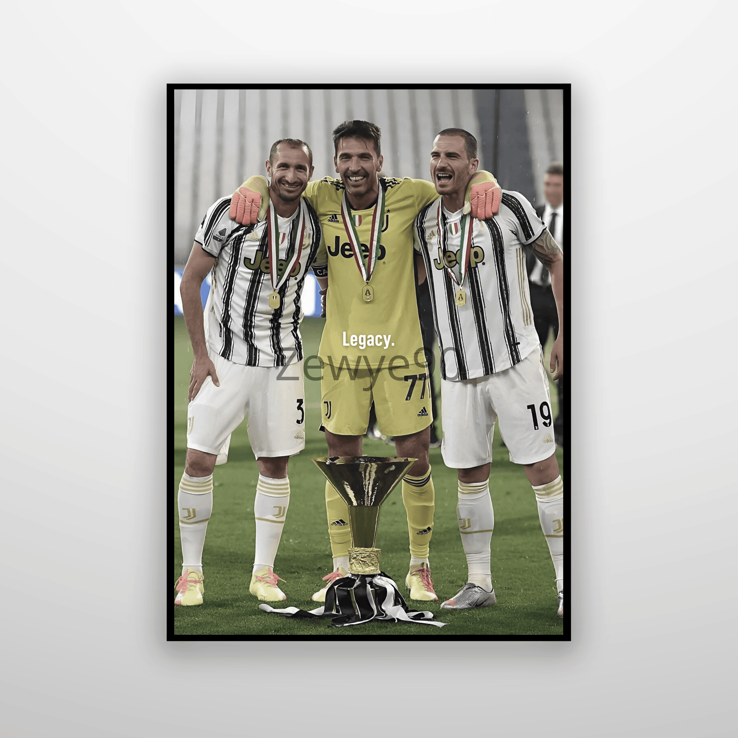 Chiellini, Buffon, Bonucci: Legacy.
