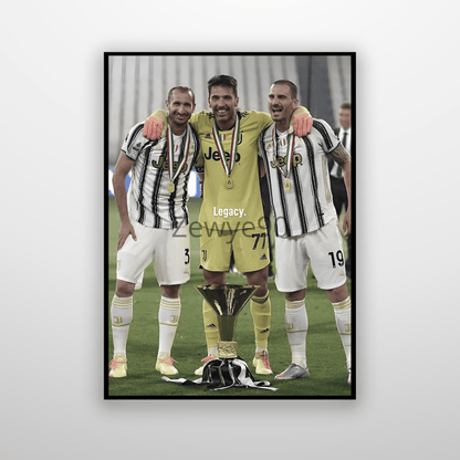 Chiellini, Buffon, Bonucci: Legacy.