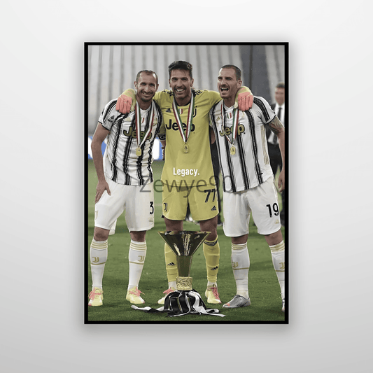 Chiellini, Buffon, Bonucci: Legacy.