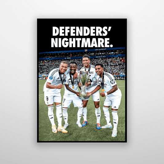 Real Madrid: Defenders' Nightmare.